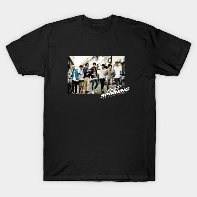 SMILE GOT7 KEEP SPINNING 2020 T-Shirt by shiteter